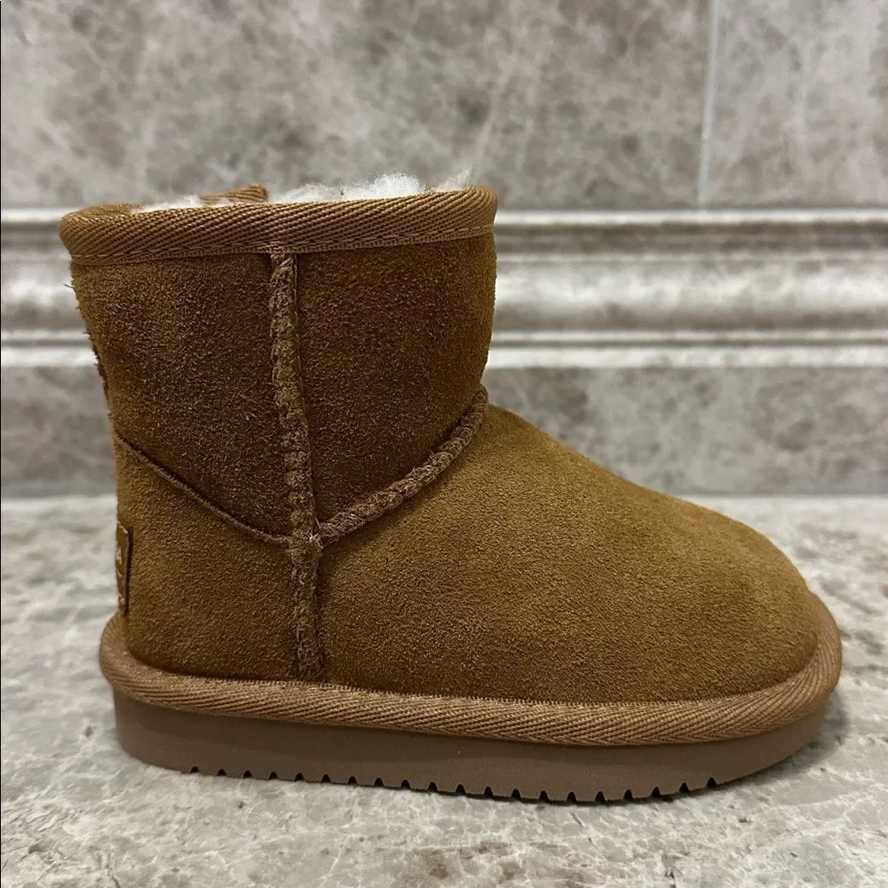 Koolaburra by UGG Koola Chestnut Suede Boots NEW Toddler Girls Size 5